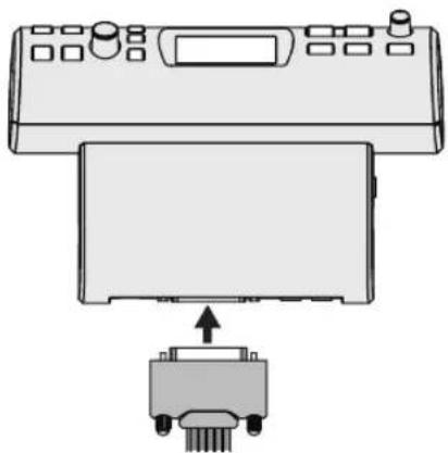ROLAND TD-4SX - Connect the included cable to the TD-4's TRIGGER INPUT connector, and connect your pads and pedals. - 1