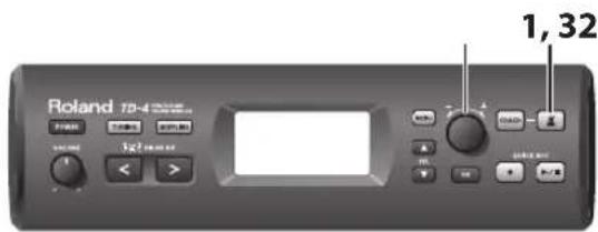 ROLAND TD-4SX - Playing with the Metronome - 1