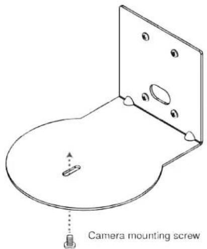 Camera mounting screw