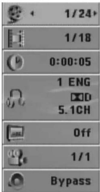 LG TH-G31C - Displaying Disc Information on-screen - 1