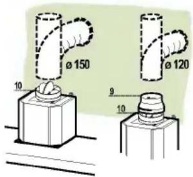 LG DC9152S - RECIRCULATION VERSION AIR OUTLET - 2