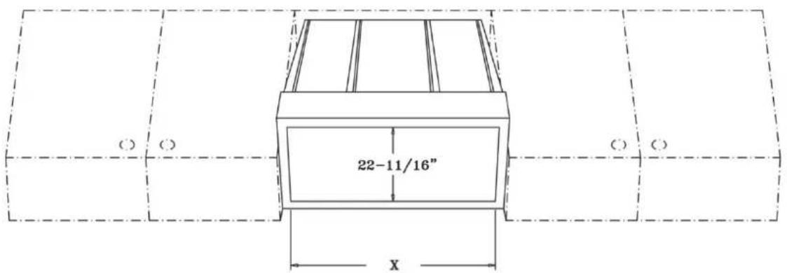 BlueStar IN042ML - PROFESSIONAL METAL LINER SLOPED SIDES (PMLSS) - 2