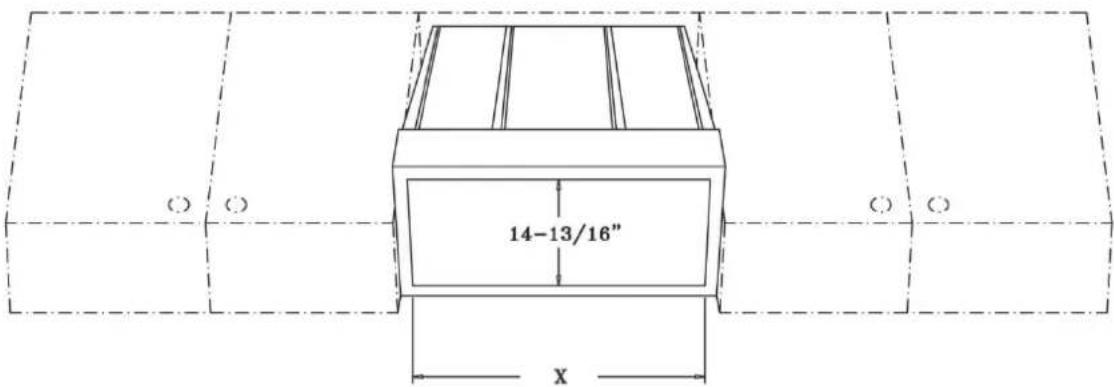BlueStar IN042ML - COMPACT METAL LINER SLOPED SIDES (CMLSS) - 2