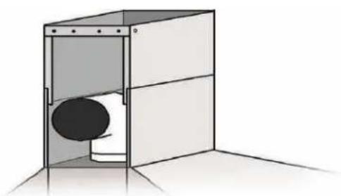 BlueStar LR030LP - THE CORRECT HEIGHT OF YOUR PYRAMID STYLE HOOD - 2