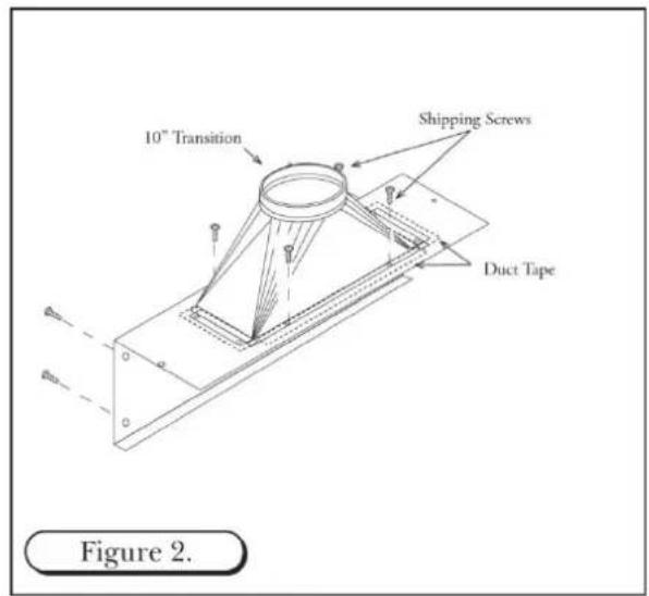 BlueStar IN030ML - WALL HOOD INSTALLATION - 2