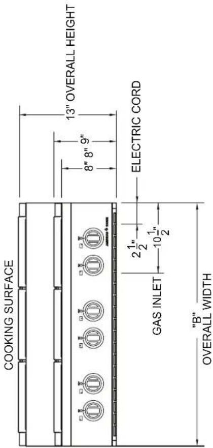 American Range ARSCT-4842GR - WARNING - 6