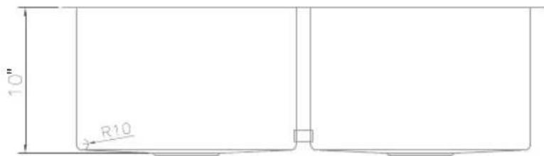 ZLine SRS33 - SINK DIMENSIONS - 2