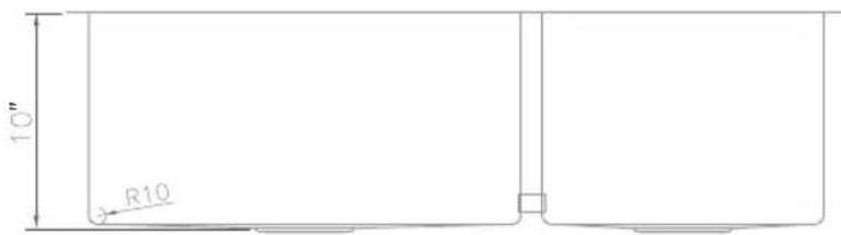 ZLine SAS30 - SINK DIMENSIONS - 4