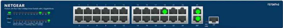 NETGEAR Produce 24-Port 100/10Mbps Smart Switch with 2 GigbitHours F5726TV2 3 4 5 6 7 8 9 10 11 12 13 14 15 16 17 18 19 20 21 22 23 24 267 200