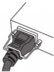 Raritan Dominion PX3-5040U - Installing Cable Retention Clips on the Inlet (Optional) - 5
