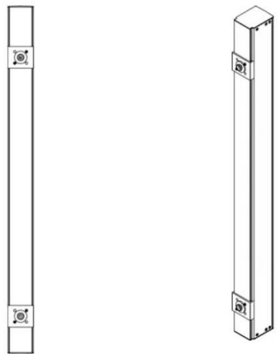 Raritan Dominion PX3-5040U - Mounting Zero U Models Using Button Mount - 1
