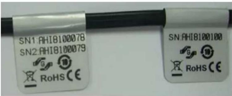 SN1: AHI8100078 SN2: AHI8100079 RoHS CE SN: AHI8100100 RoHS CE