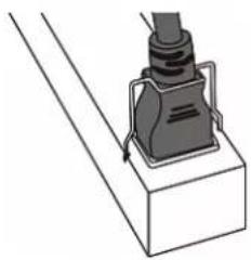 Raritan Dominion PX3-5040U - Installing Cable Retention Clips on the Inlet (Optional) - 4