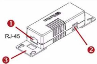 1 RJ-45 2 3
