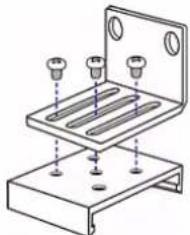 Raritan Dominion PX3-5040U - To mount Zero U models using L-brackets: - 2