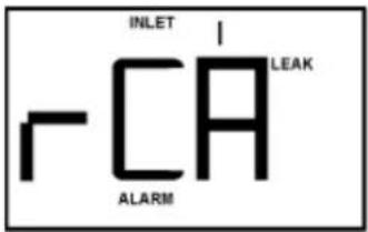 INLET rCA LEAK ALARM