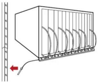 Raritan Dominion PX3-5040U - To install a blade extension strip: - 4