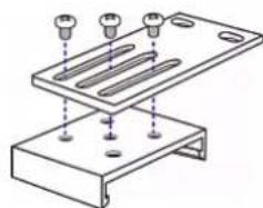 Raritan Dominion PX3-5040U - To mount Zero U models using claw-foot brackets: - 1