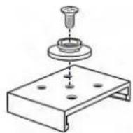 Raritan Dominion PX2-5525 - To mount Zero-U models using button mount: - 1