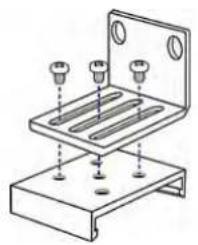 Raritan Dominion PX2-5525 - To mount Zero U models using L-brackets: - 2