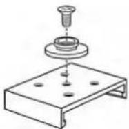 Raritan Dominion PX2-1551V - To mount Zero-U models using button mount: - 1