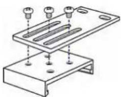 Raritan Dominion PX2-2530 - To mount Zero U models using claw-foot brackets: - 1