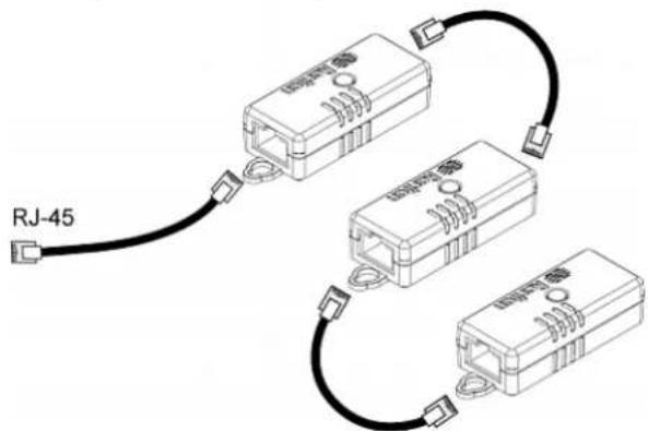 Raritan Dominion PX3-5969U - To connect DPX3 sensor packages to the PX3: - 1