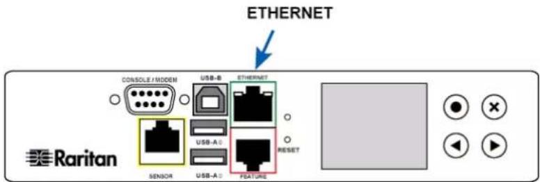 Raritan Dominion PX3-5969U - To make a wired connection: - 1