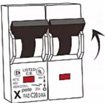 Raritan Dominion PX3-5969U - To reset the handle-type breakers: - 2