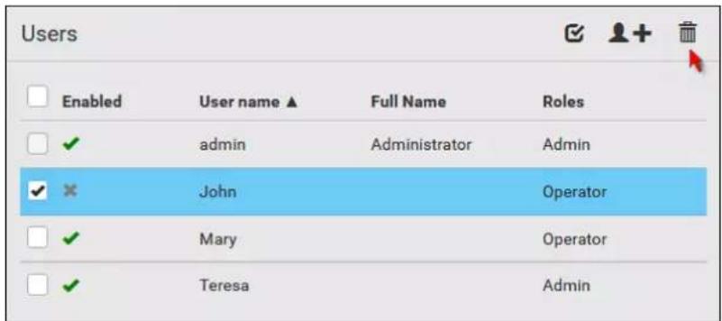 Raritan Dominion PX3-5969U - To delete multiple user accounts: - 1