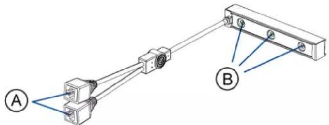 Raritan Dominion PX3-5969U - Connecting Composite Asset Strips (AMS-Mx-Z) - 1