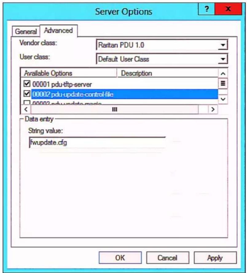Raritan Dominion PX3-5969U - ▶ Required Windows IPv6 settings in DHCP: - 8