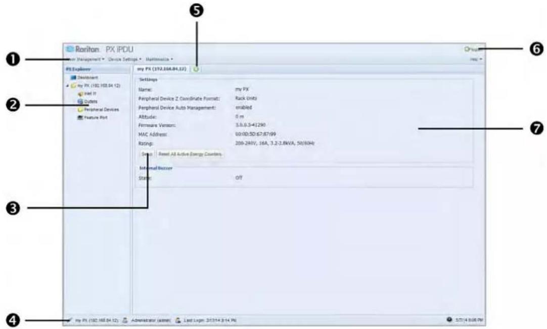 Raritan Dominion PX2-1292R - Introduction to the Web Interface - 1