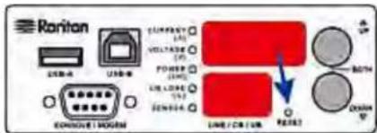 Raritan Dominion PX2-1292R - To reset to factory defaults using the reset button: - 2