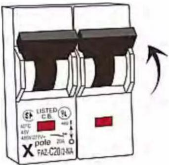 Raritan Dominion PX2-1098 - To reset the handle-type breakers: - 2