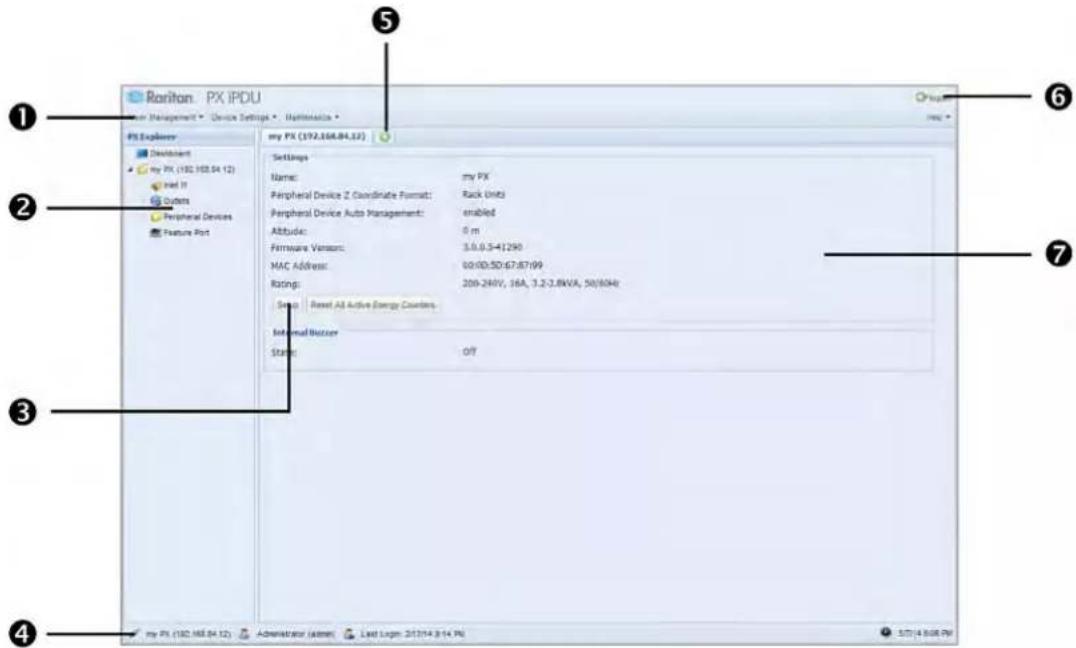 Raritan Dominion PX2-1725V - Introduction to the Web Interface - 1