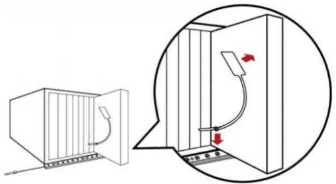 Raritan Dominion PX3-1833R - To install a blade extension strip: - 3