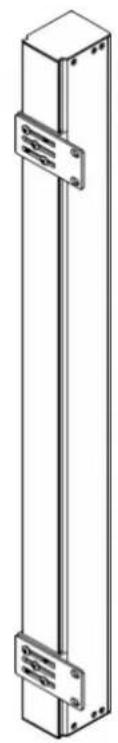 Raritan Dominion PX2-5497V - Mounting Zero U Models Using Claw-Foot Brackets - 2