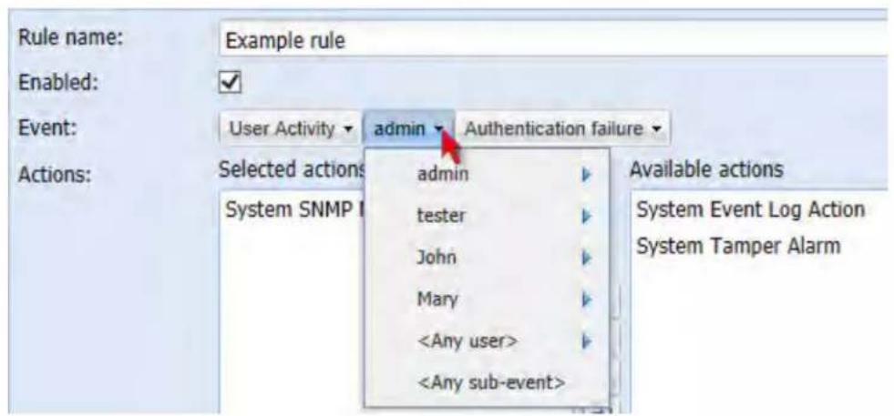 Raritan Dominion PX2-5497V - To modify an event rule: - 1
