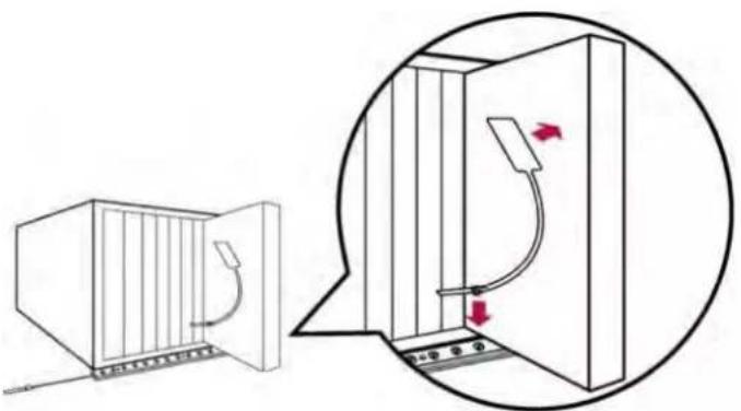 Raritan Dominion PX2-5497V - ▶ To install a blade extension strip: - 3