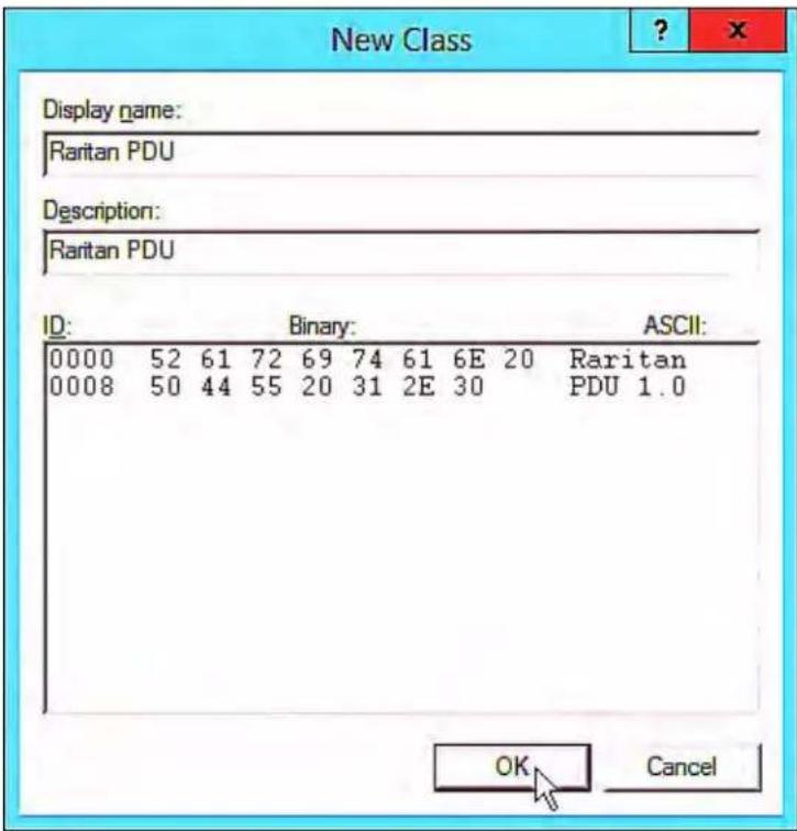 Raritan Dominion PX2-5701 - ▶ Required Windows IPv4 settings in DHCP: - 2