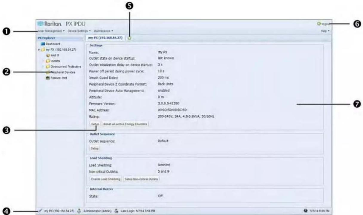 Raritan Dominion PX2-5701 - Introduction to the Web Interface - 1