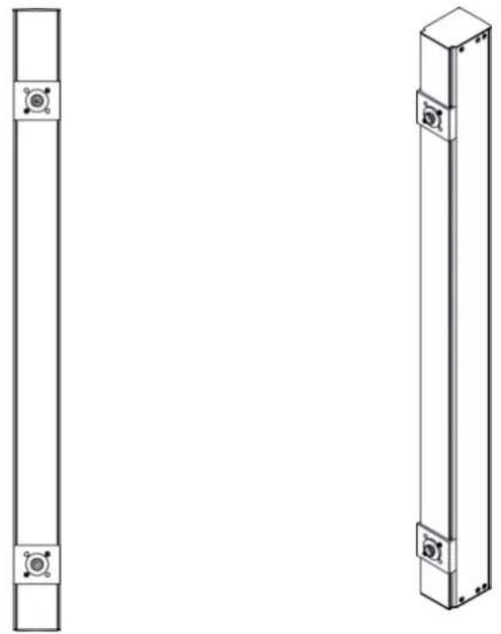 Raritan Dominion PX2-5701 - Mounting Zero U Models Using Button Mount - 1