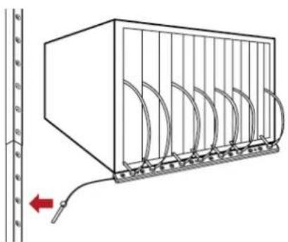 Raritan Dominion PX2-5701 - ▶ To install a blade extension strip: - 4