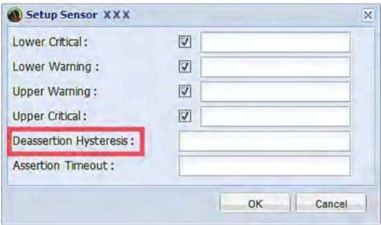 Raritan Dominion PX2-1594V - ▶ Deassertion Hysteresis: - 1