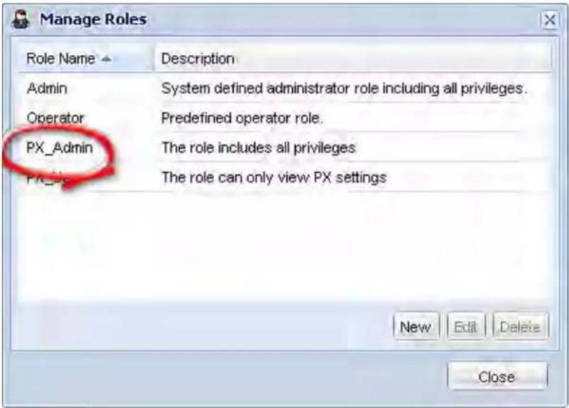Raritan Dominion PX2-1594V - To create the PX\_User role with appropriate permissions assigned: - 4