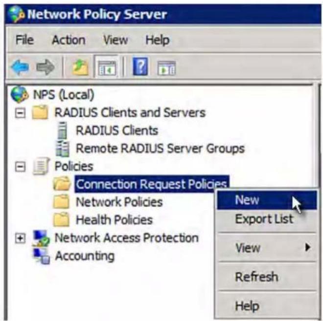 Raritan Dominion PX3-5176R - To configure connection request policies: - 2