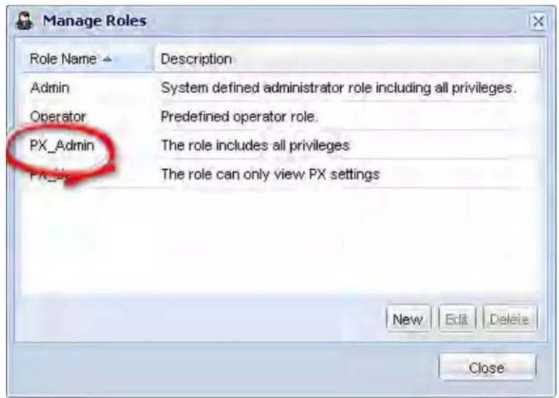Raritan Dominion PX3-5176R - To create the PX\_User role with appropriate permissions assigned: - 4