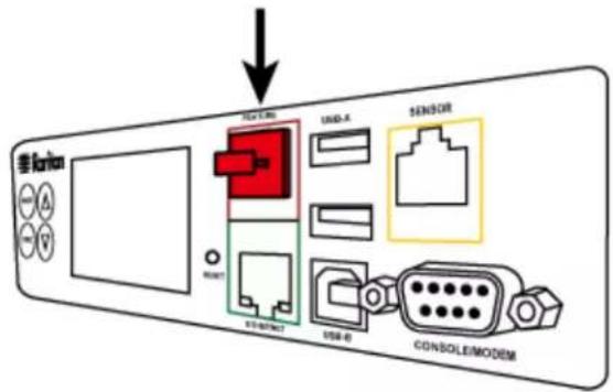 Raritan Dominion PX3-5176R - Before Connecting Equipment to Feature Port (PX3 Phase I Models) - 1