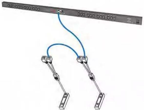 Raritan Dominion PX2-5730 - To connect the AMS-M2-Z asset sensors to the PX: - 1